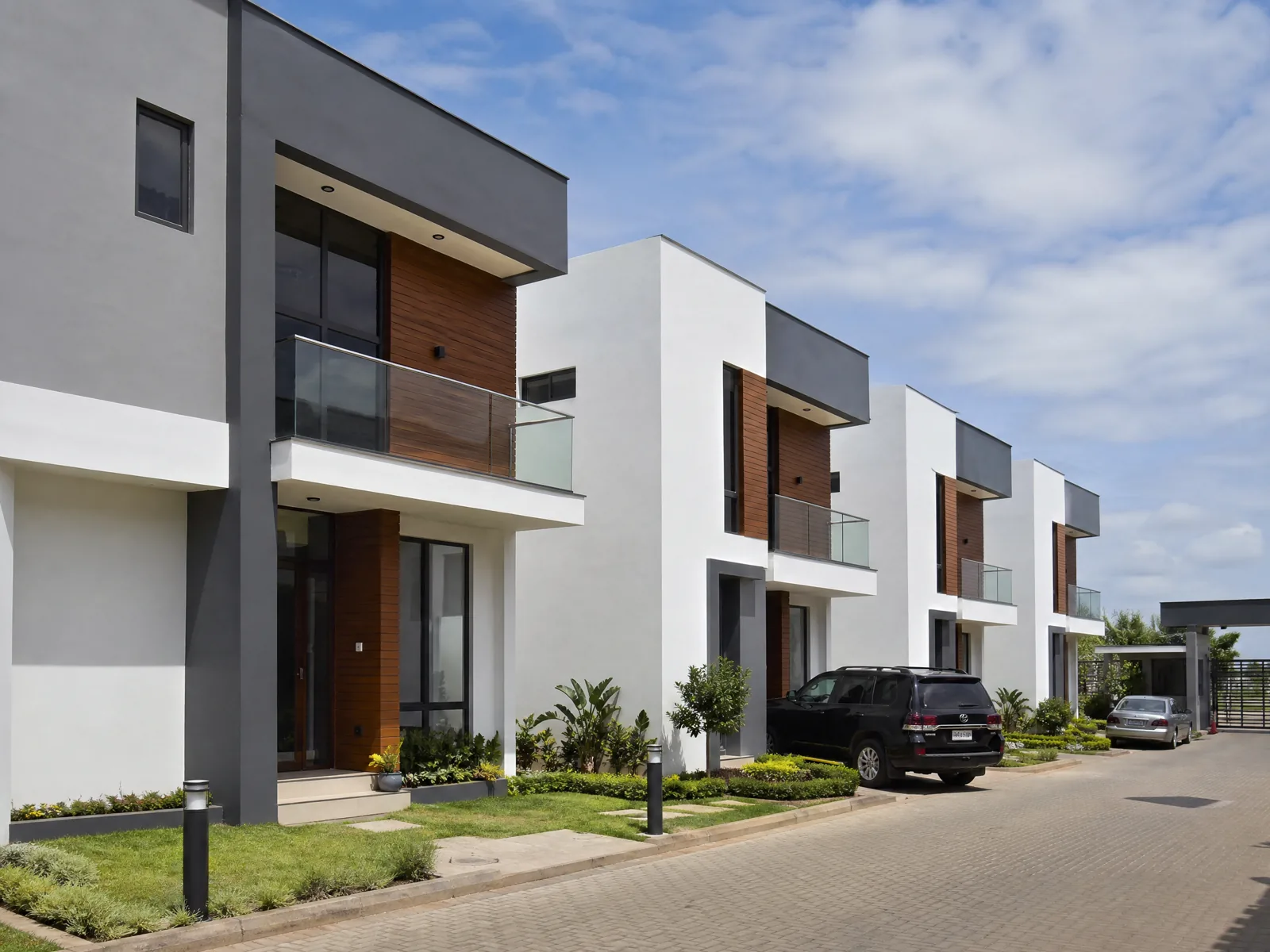 Soko Townhouse finished exterior